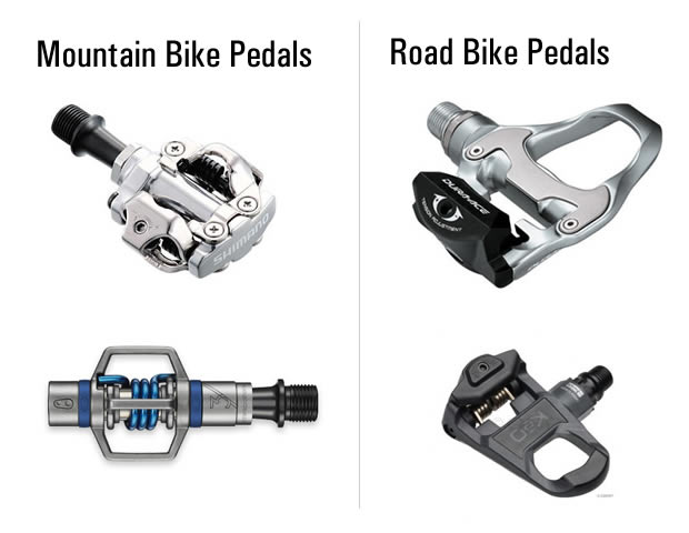 different types of bike clips