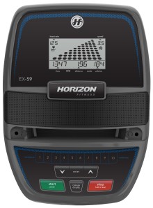 Horizon Fitness EX-59 computer