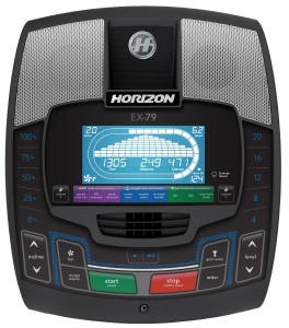 Horizon Fitness EX-79 computer