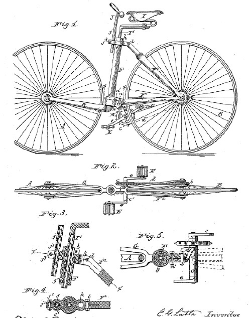 Emmit G Latta folding cycle