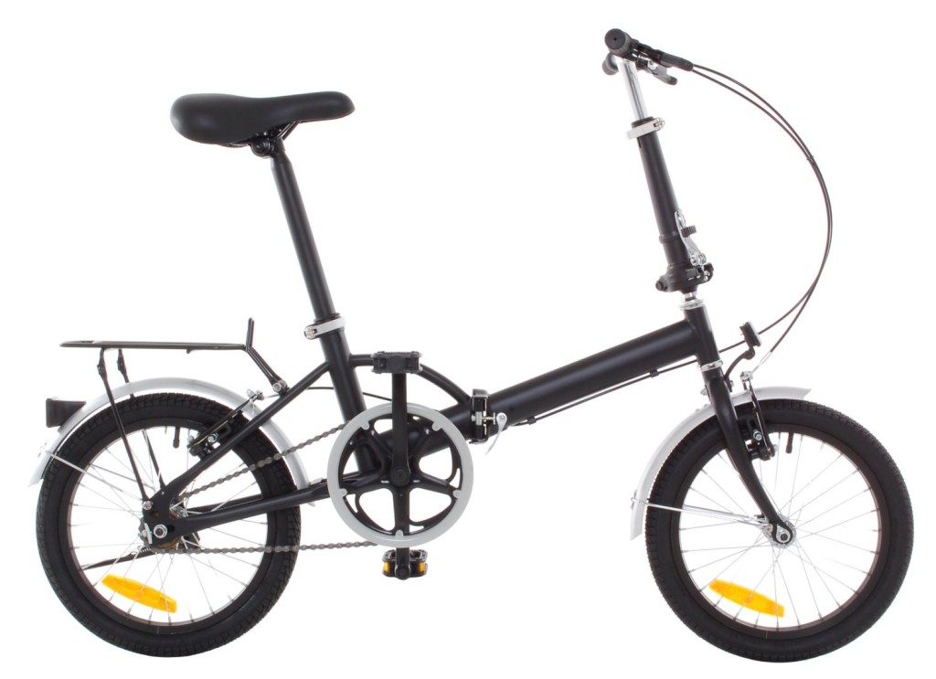 Omega Folding Bike Foldable Bicycle with Rack & Fenders