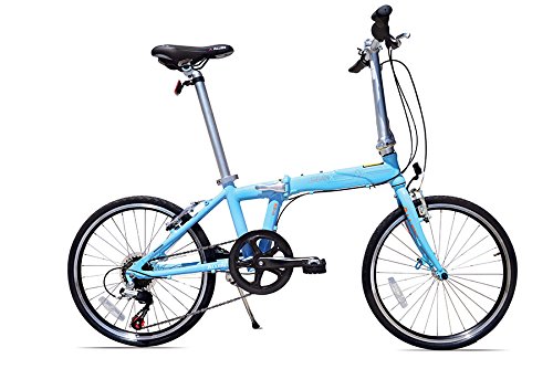 Allen Sports Urban X 7-Speed Aluminum Framed Folding Bicycle