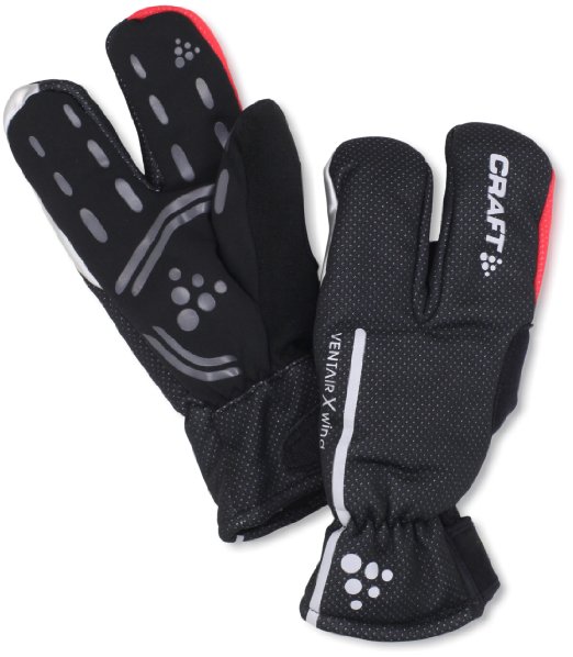 Craft Siberian Split Finger Wind and Waterproof Bike Gloves